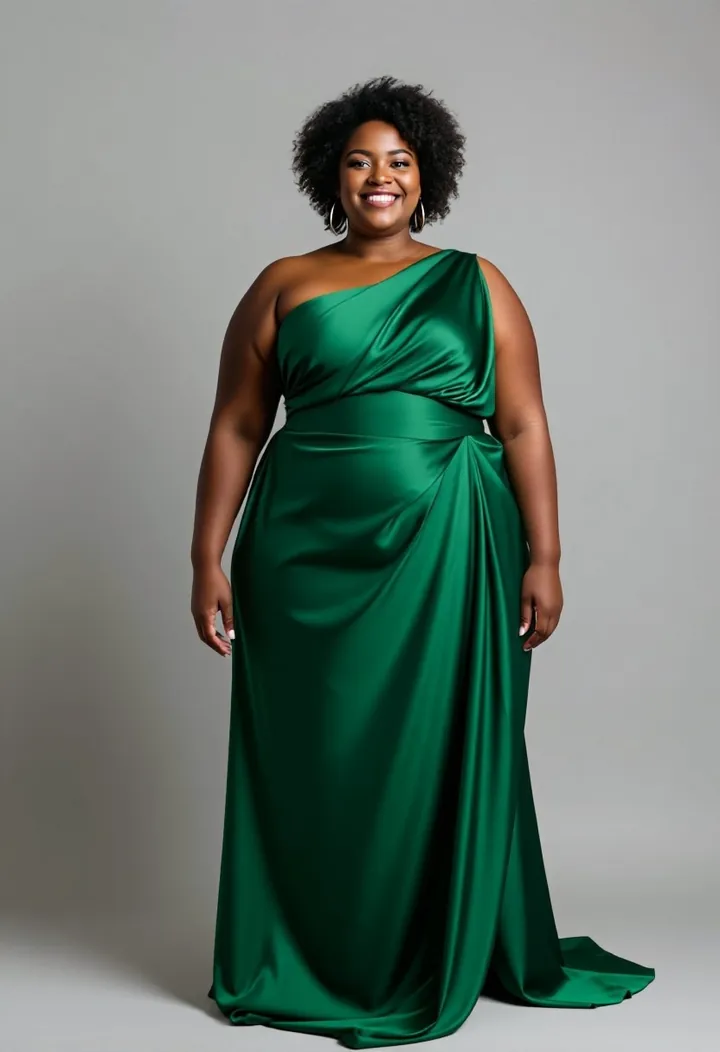 Real PixelDrapeAI try-on: Evening gown